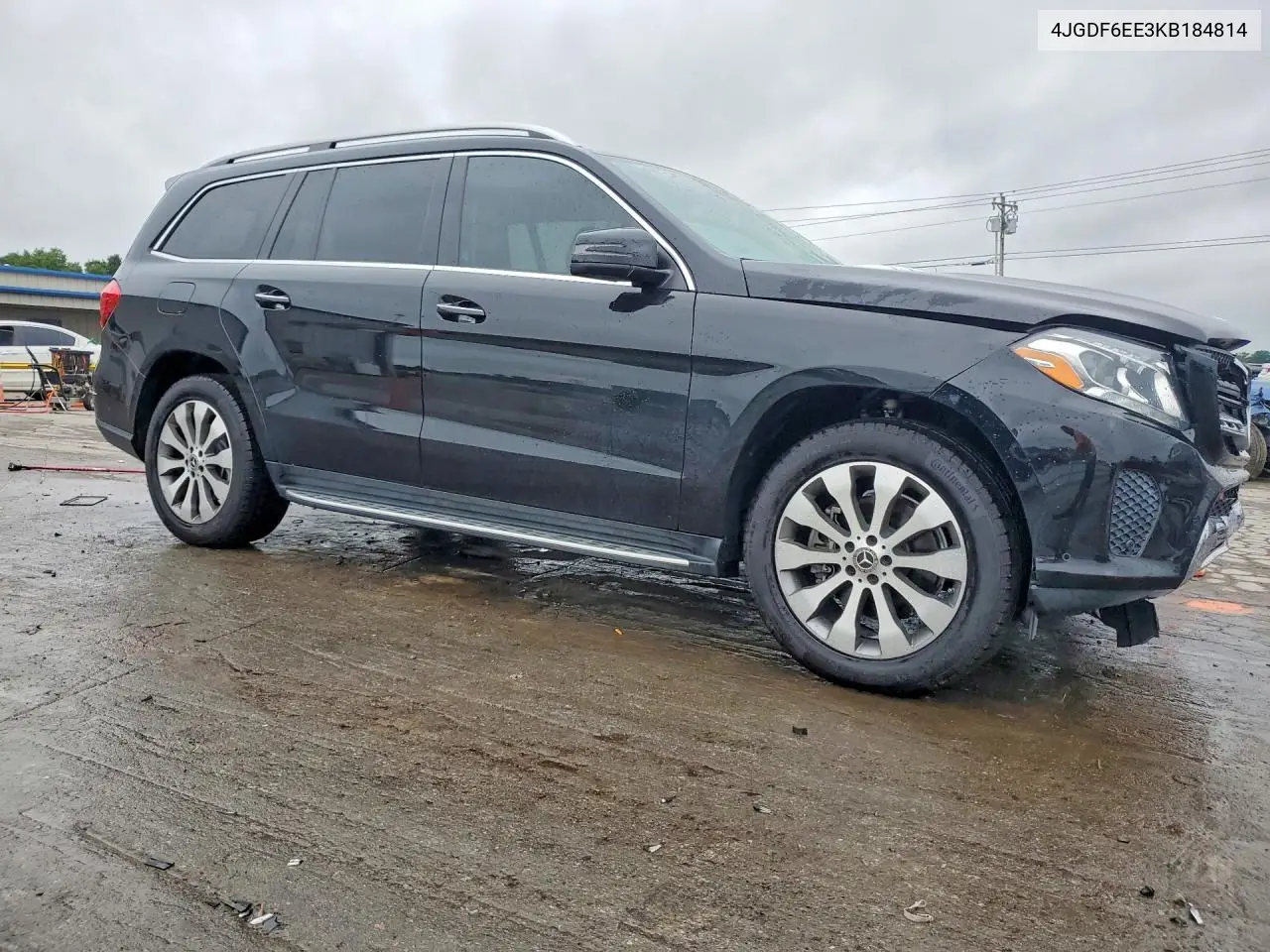 2019 Mercedes-Benz Gls 450 4Matic VIN: 4JGDF6EE3KB184814 Lot: 55845646