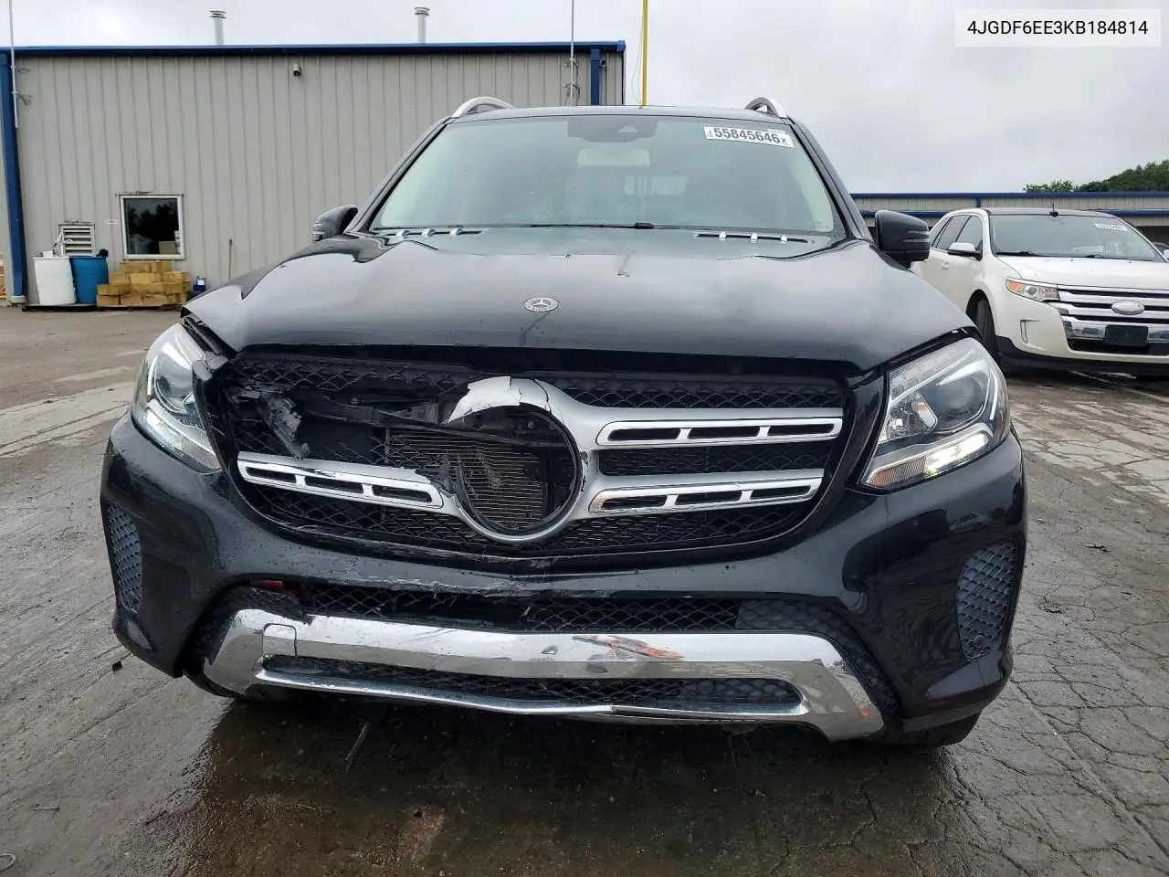 2019 Mercedes-Benz Gls 450 4Matic VIN: 4JGDF6EE3KB184814 Lot: 55845646