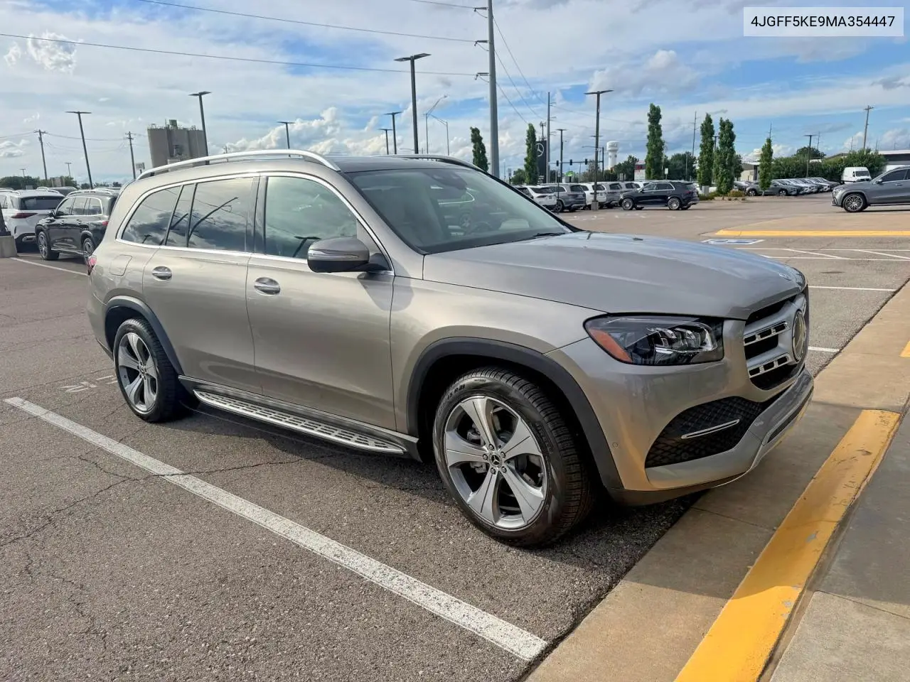 2021 Mercedes-Benz Gls 450 4Matic VIN: 4JGFF5KE9MA354447 Lot: 56745296