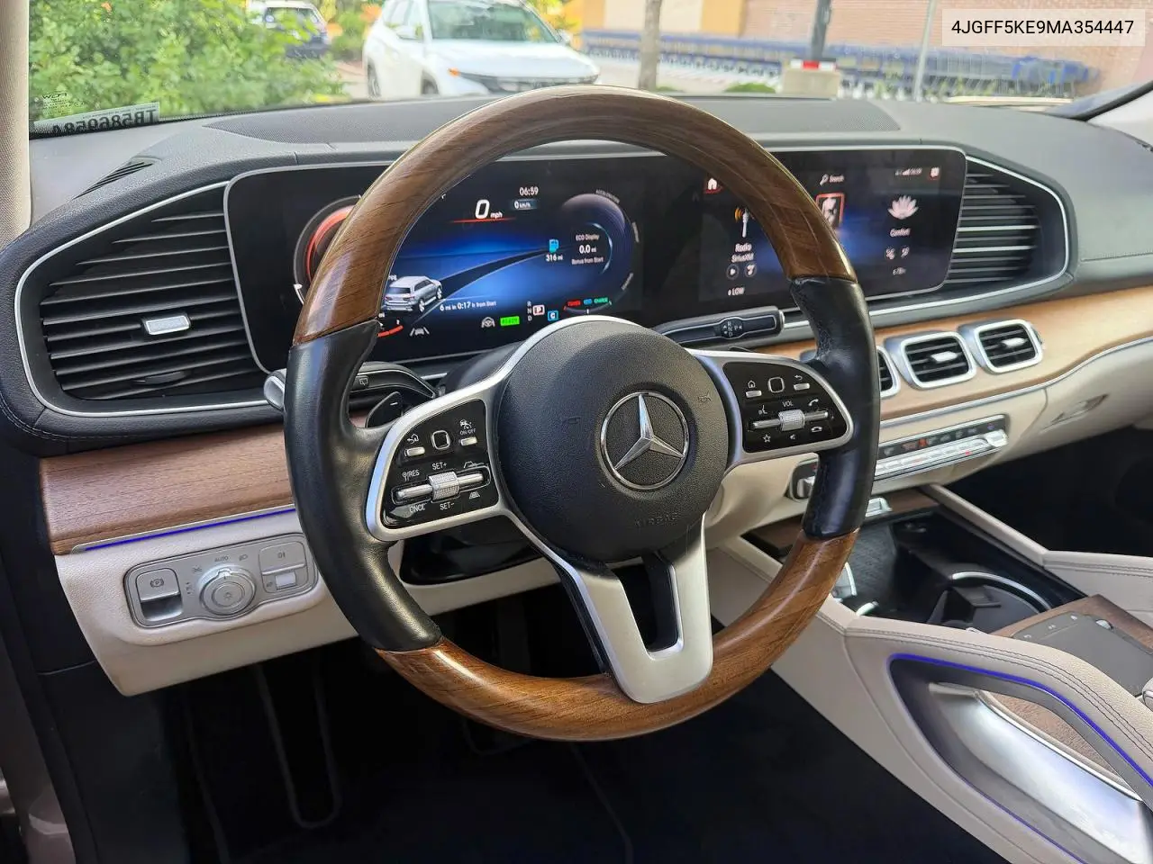 2021 Mercedes-Benz Gls 450 4Matic VIN: 4JGFF5KE9MA354447 Lot: 56745296