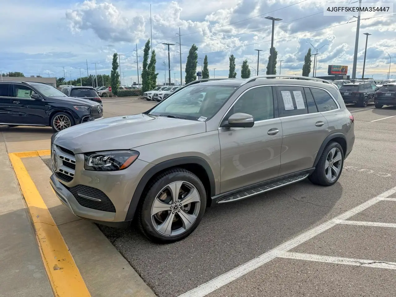 2021 Mercedes-Benz Gls 450 4Matic VIN: 4JGFF5KE9MA354447 Lot: 56745296