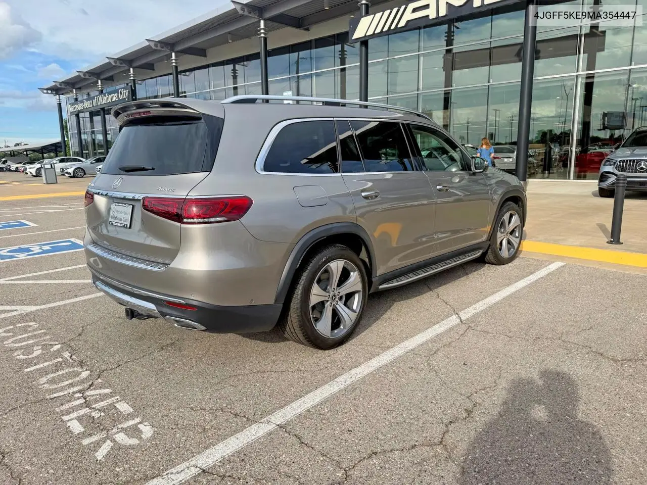 2021 Mercedes-Benz Gls 450 4Matic VIN: 4JGFF5KE9MA354447 Lot: 56745296