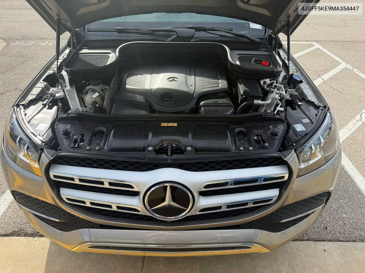 2021 Mercedes-Benz Gls 450 4Matic VIN: 4JGFF5KE9MA354447 Lot: 56745296