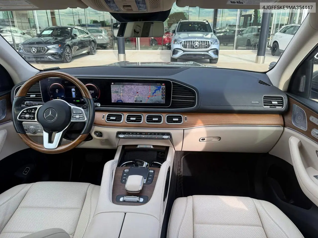 2021 Mercedes-Benz Gls 450 4Matic VIN: 4JGFF5KE9MA354447 Lot: 56745296