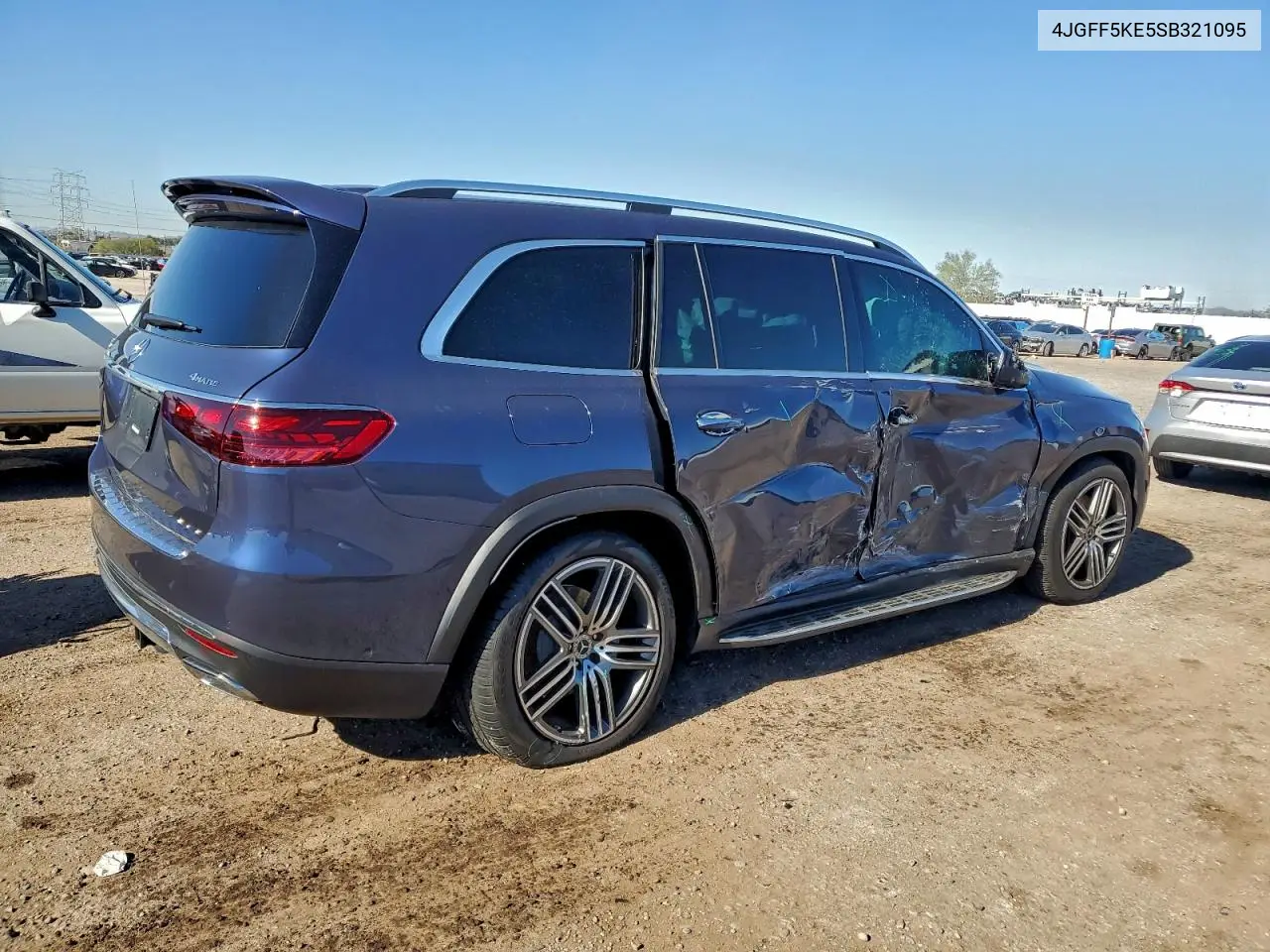 4JGFF5KE5SB321095 2025 Mercedes-Benz Gls 450 4Matic
