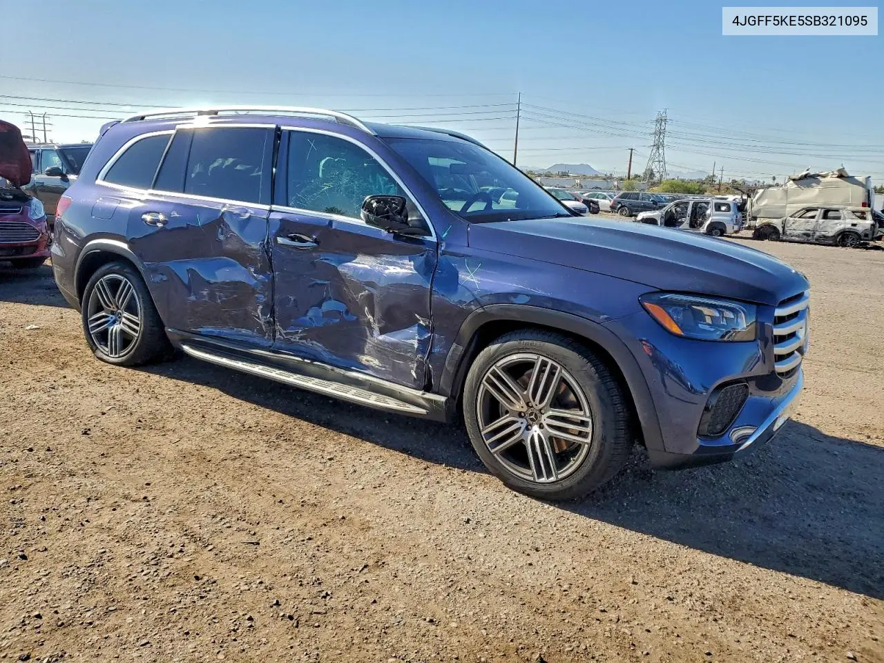 4JGFF5KE5SB321095 2025 Mercedes-Benz Gls 450 4Matic