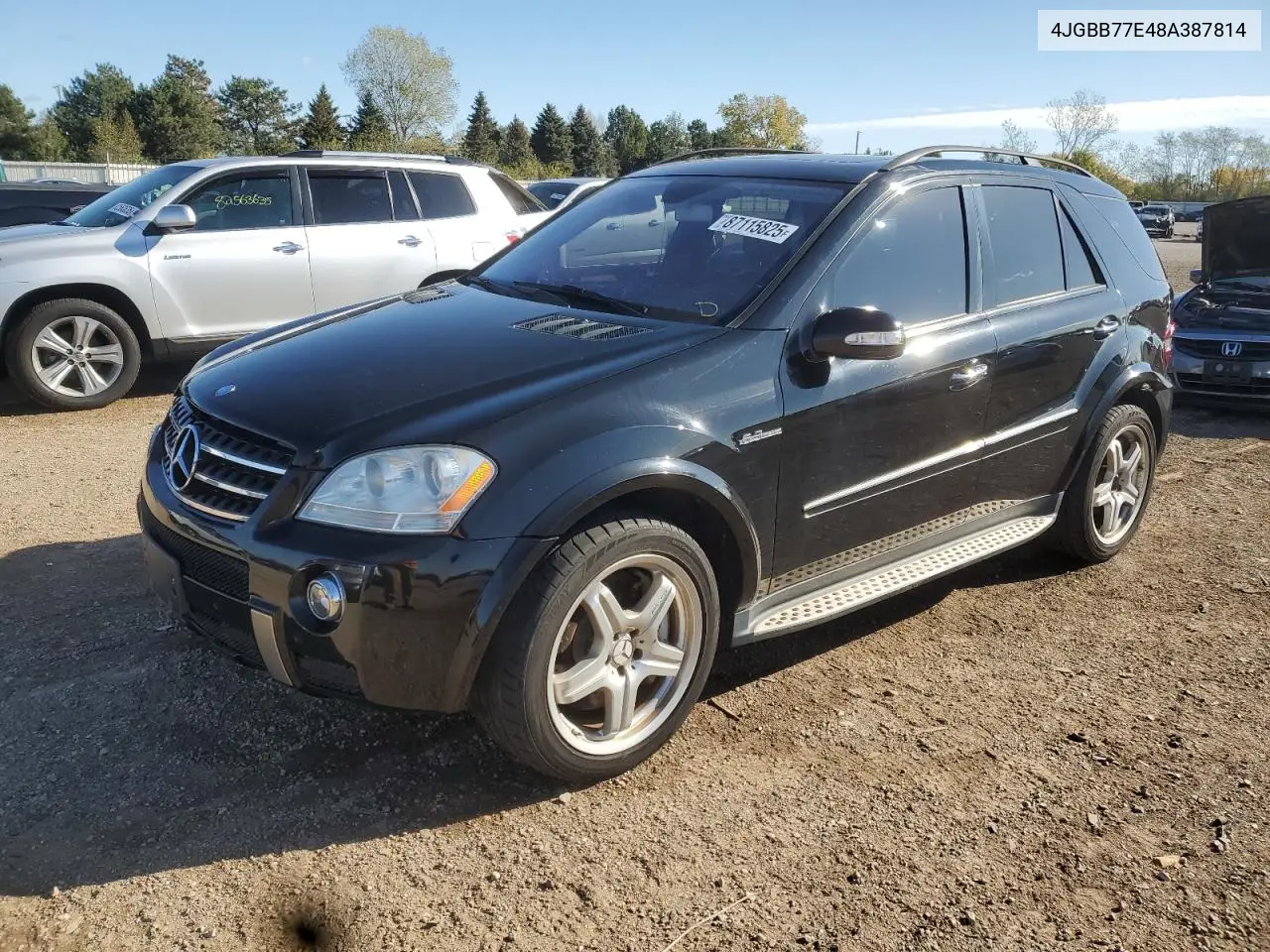 4JGBB77E48A387814 2008 Mercedes-Benz Ml 63 Amg