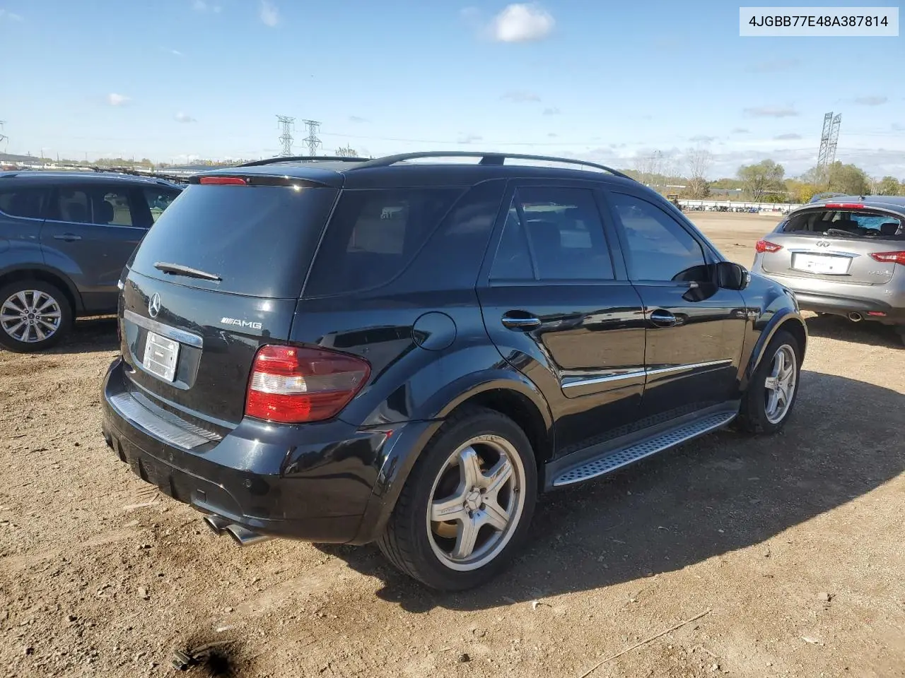 4JGBB77E48A387814 2008 Mercedes-Benz Ml 63 Amg