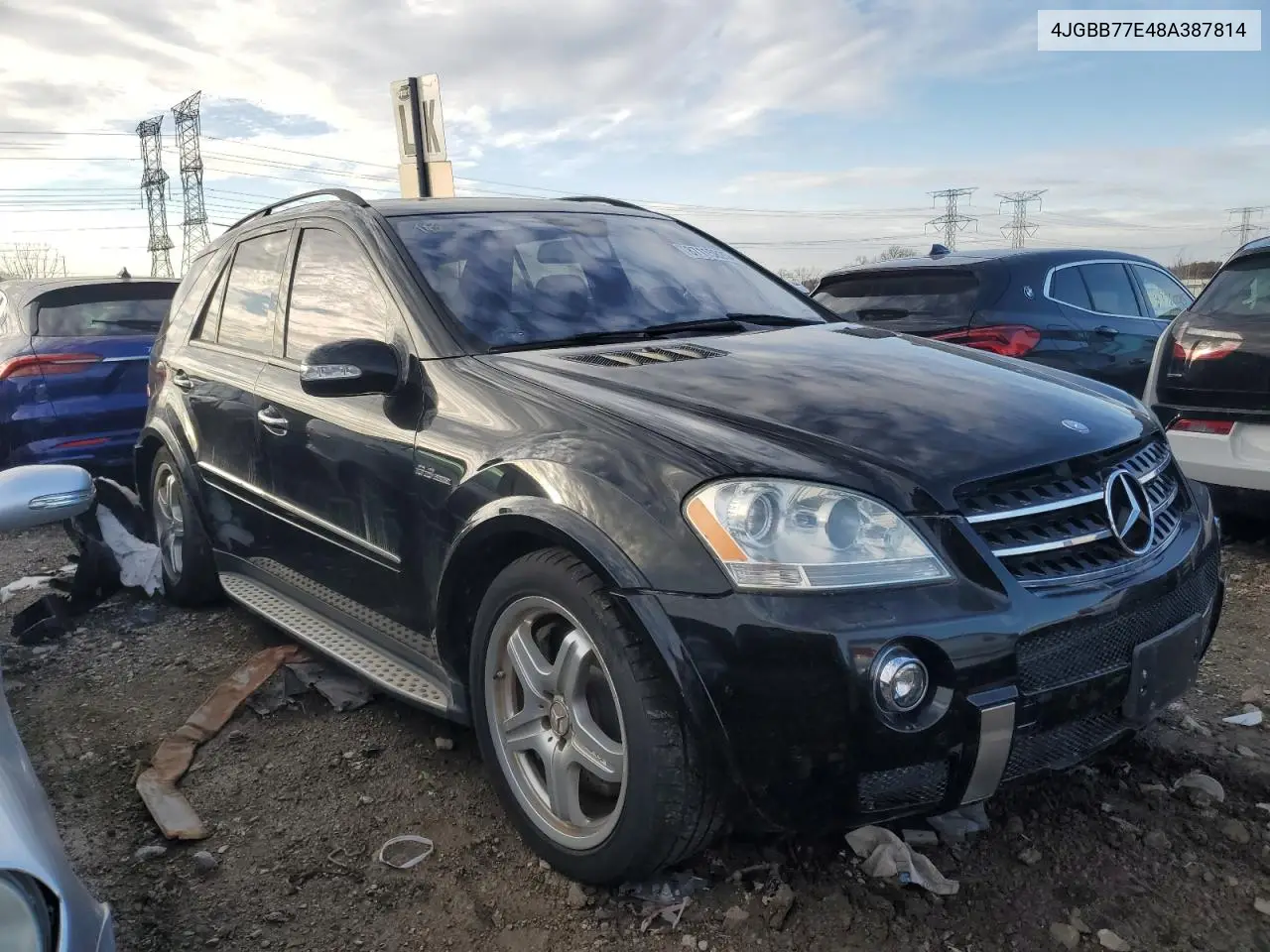 4JGBB77E48A387814 2008 Mercedes-Benz Ml 63 Amg