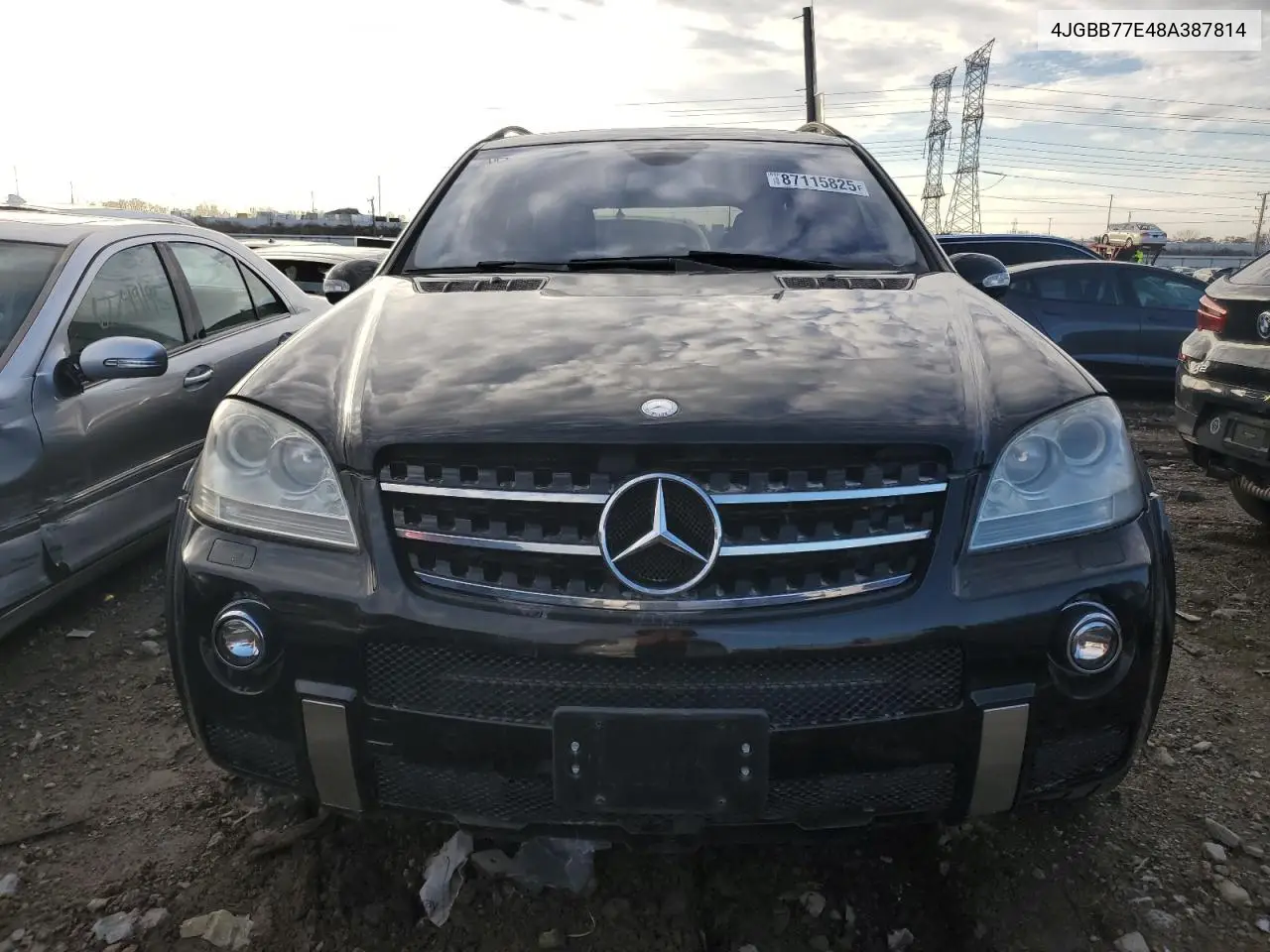 4JGBB77E48A387814 2008 Mercedes-Benz Ml 63 Amg