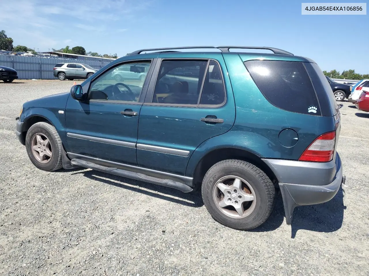 1999 Mercedes-Benz Ml 320 VIN: 4JGAB54E4XA106856 Lot: 57692675