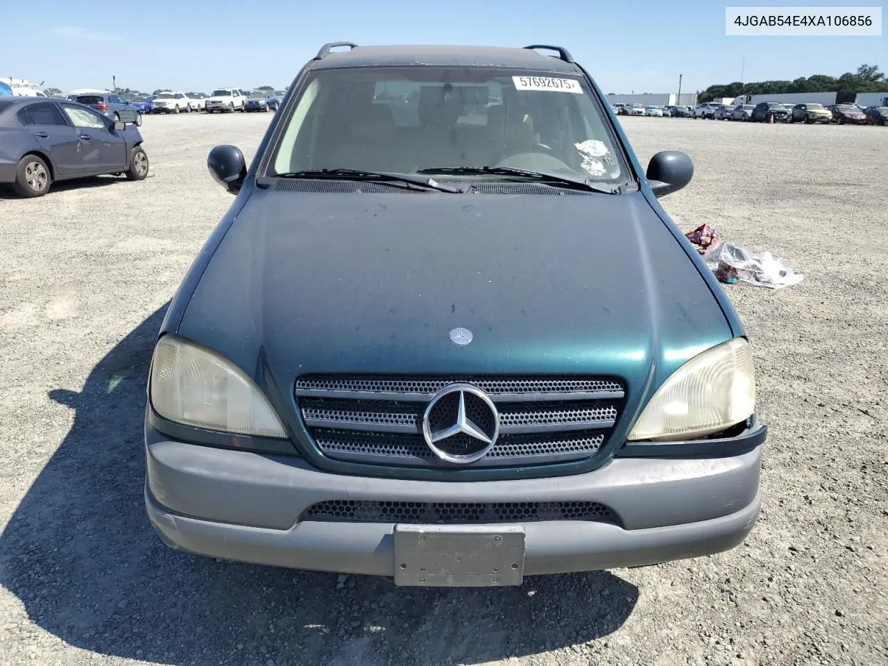 1999 Mercedes-Benz Ml 320 VIN: 4JGAB54E4XA106856 Lot: 57692675