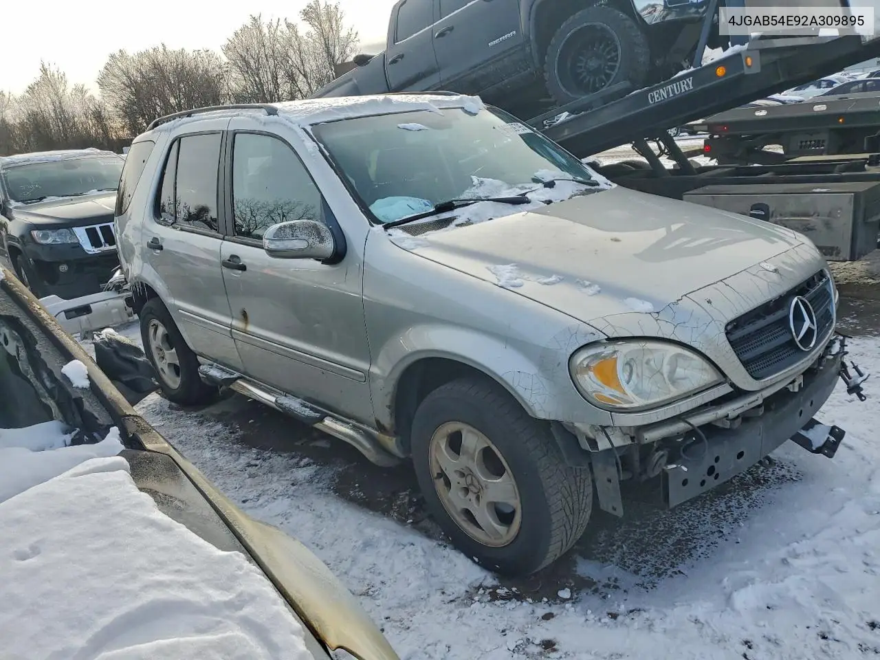 4JGAB54E92A309895 2002 Mercedes-Benz Ml 320