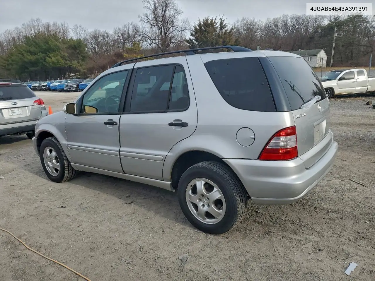 4JGAB54E43A391391 2003 Mercedes-Benz Ml 320