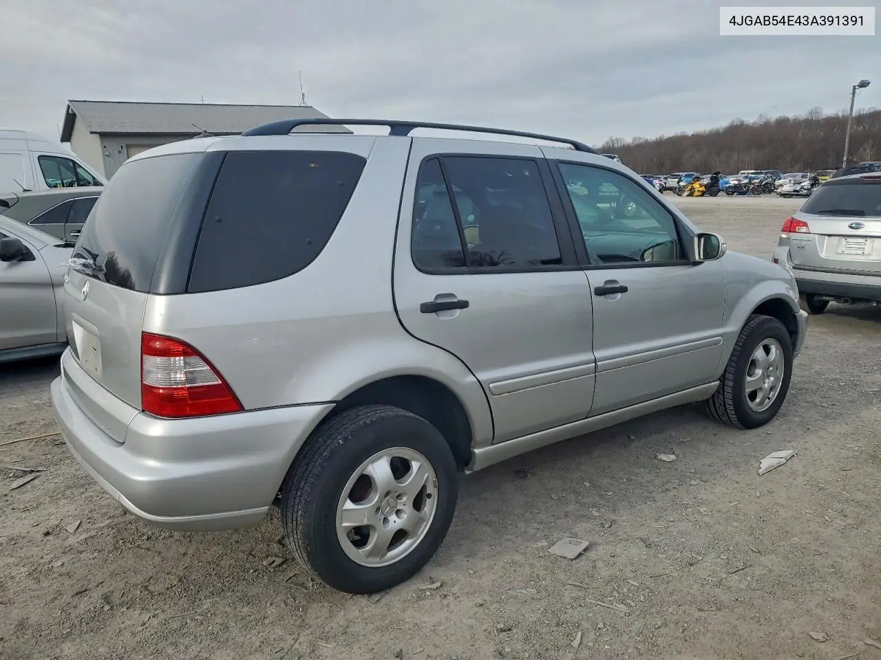 4JGAB54E43A391391 2003 Mercedes-Benz Ml 320
