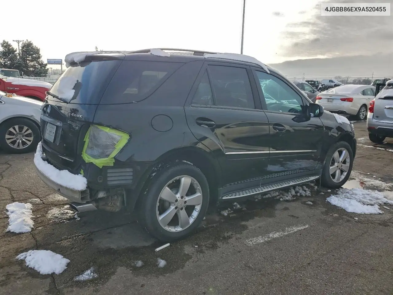 4JGBB86EX9A520455 2009 Mercedes-Benz Ml 350