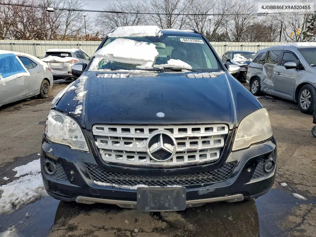 4JGBB86EX9A520455 2009 Mercedes-Benz Ml 350