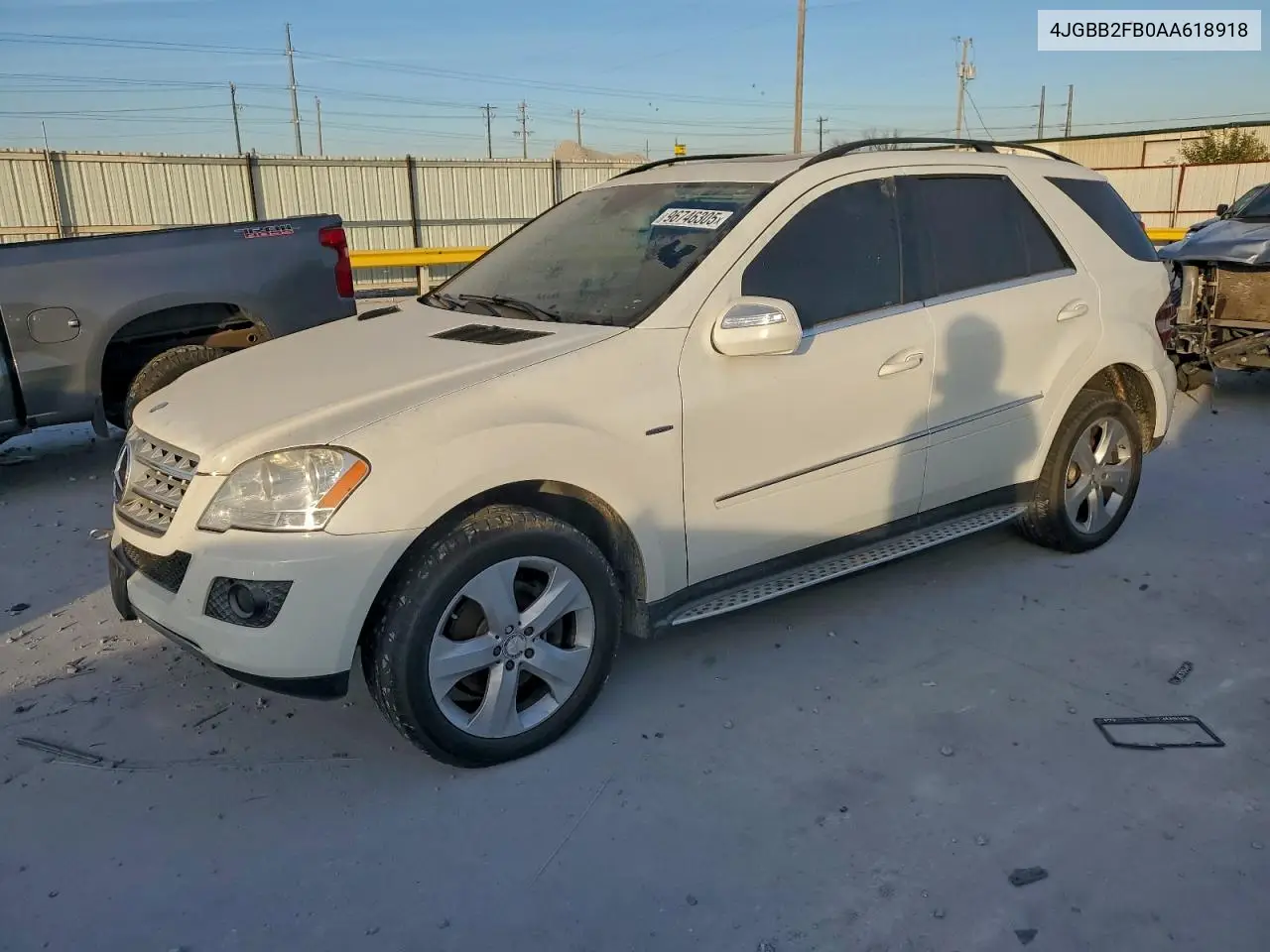 4JGBB2FB0AA618918 2010 Mercedes-Benz Ml 350 Bluetec