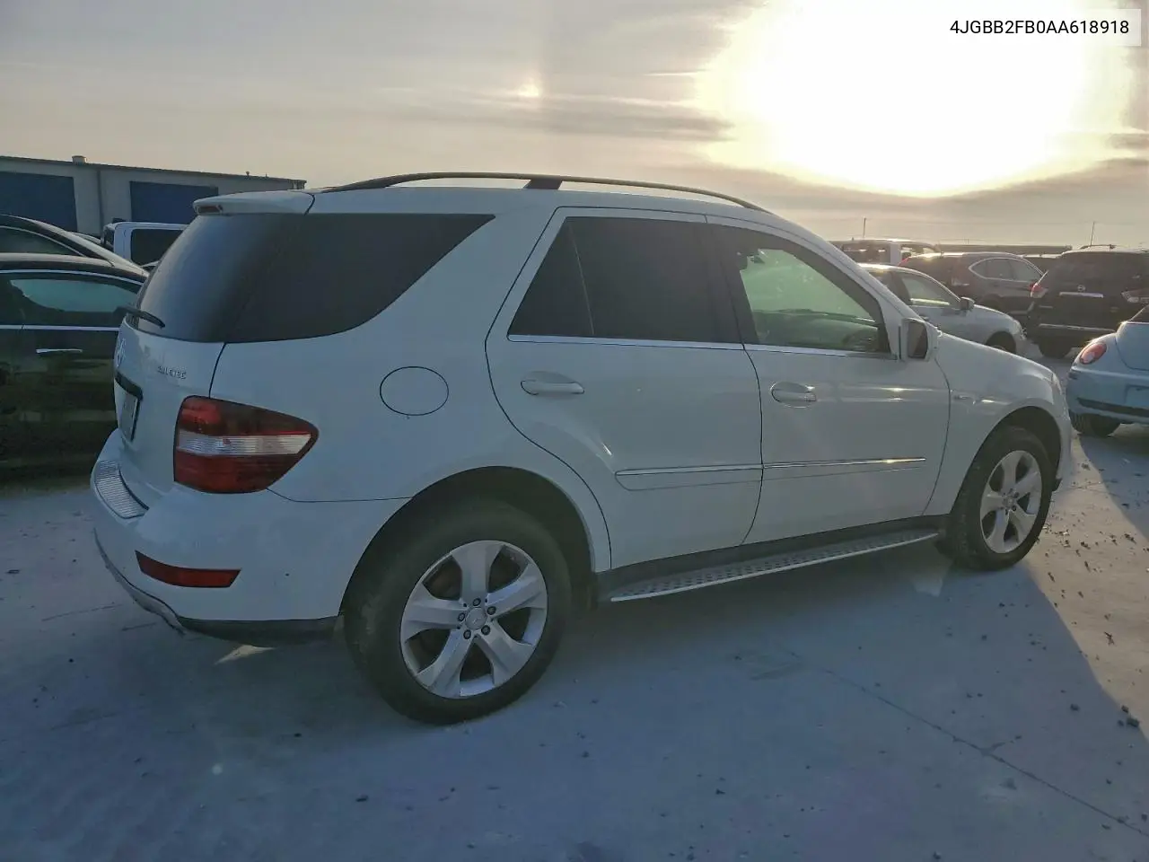 4JGBB2FB0AA618918 2010 Mercedes-Benz Ml 350 Bluetec