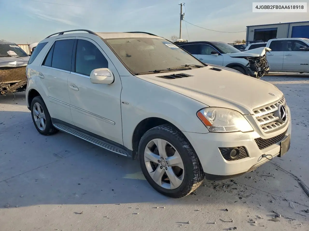 4JGBB2FB0AA618918 2010 Mercedes-Benz Ml 350 Bluetec