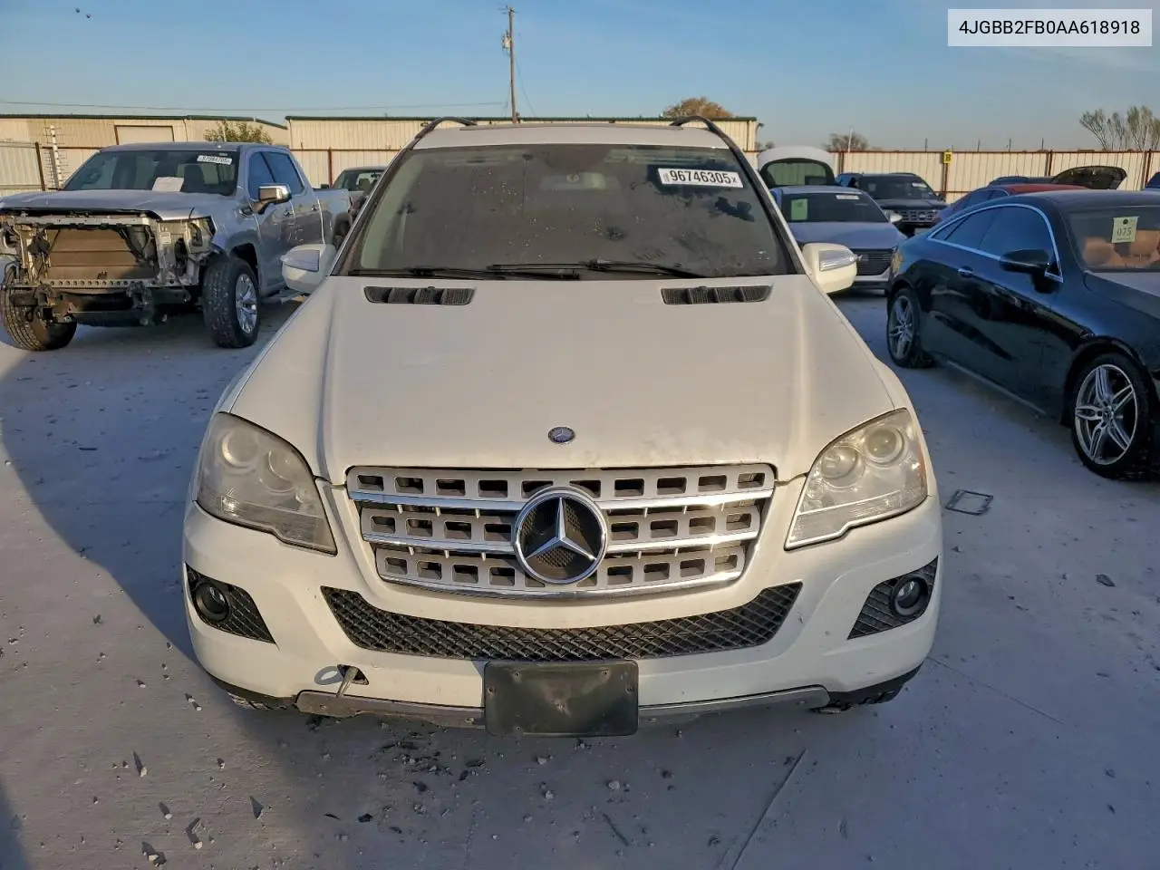 4JGBB2FB0AA618918 2010 Mercedes-Benz Ml 350 Bluetec