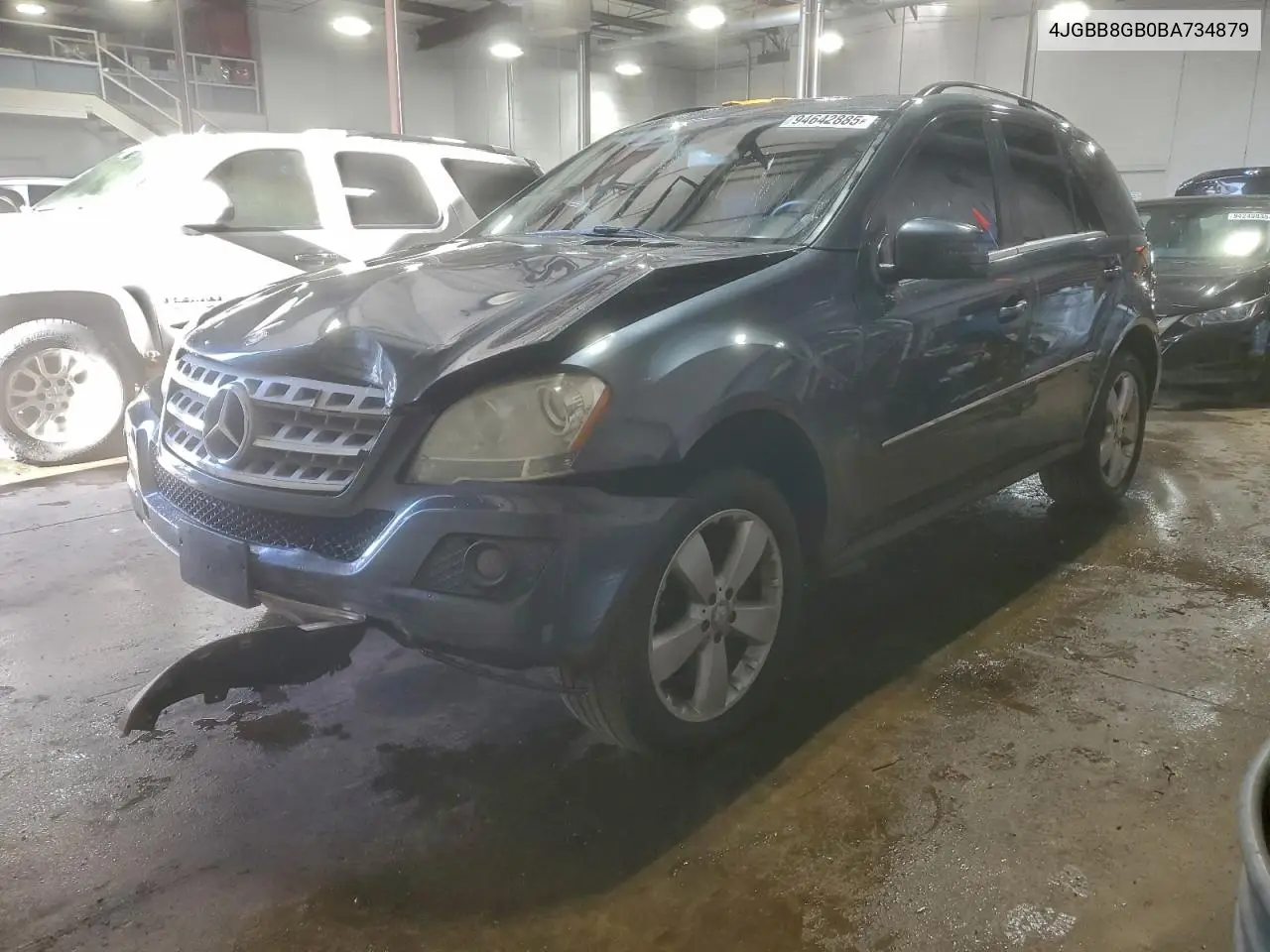 4JGBB8GB0BA734879 2011 Mercedes-Benz Ml 350 4Matic