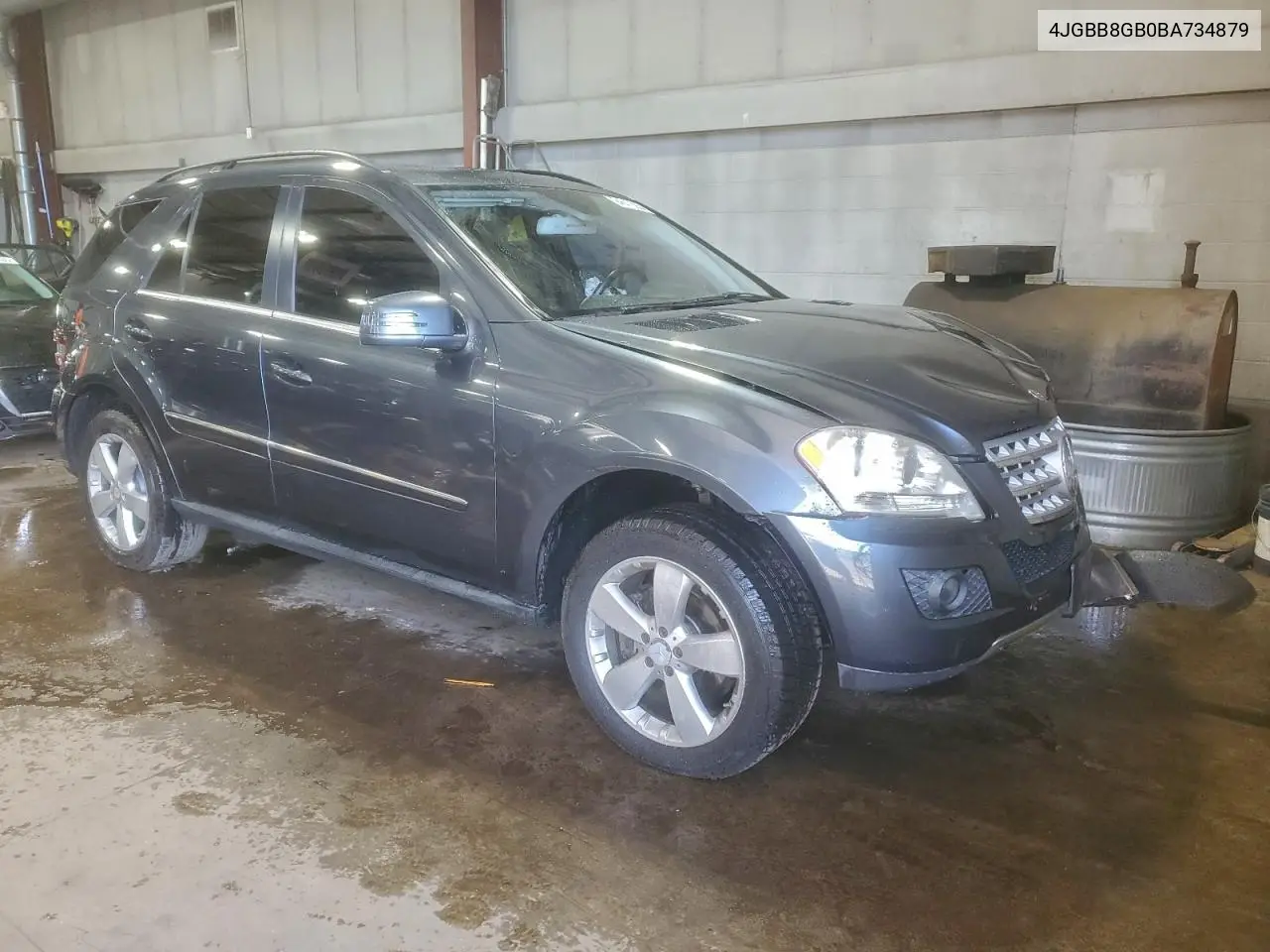 4JGBB8GB0BA734879 2011 Mercedes-Benz Ml 350 4Matic