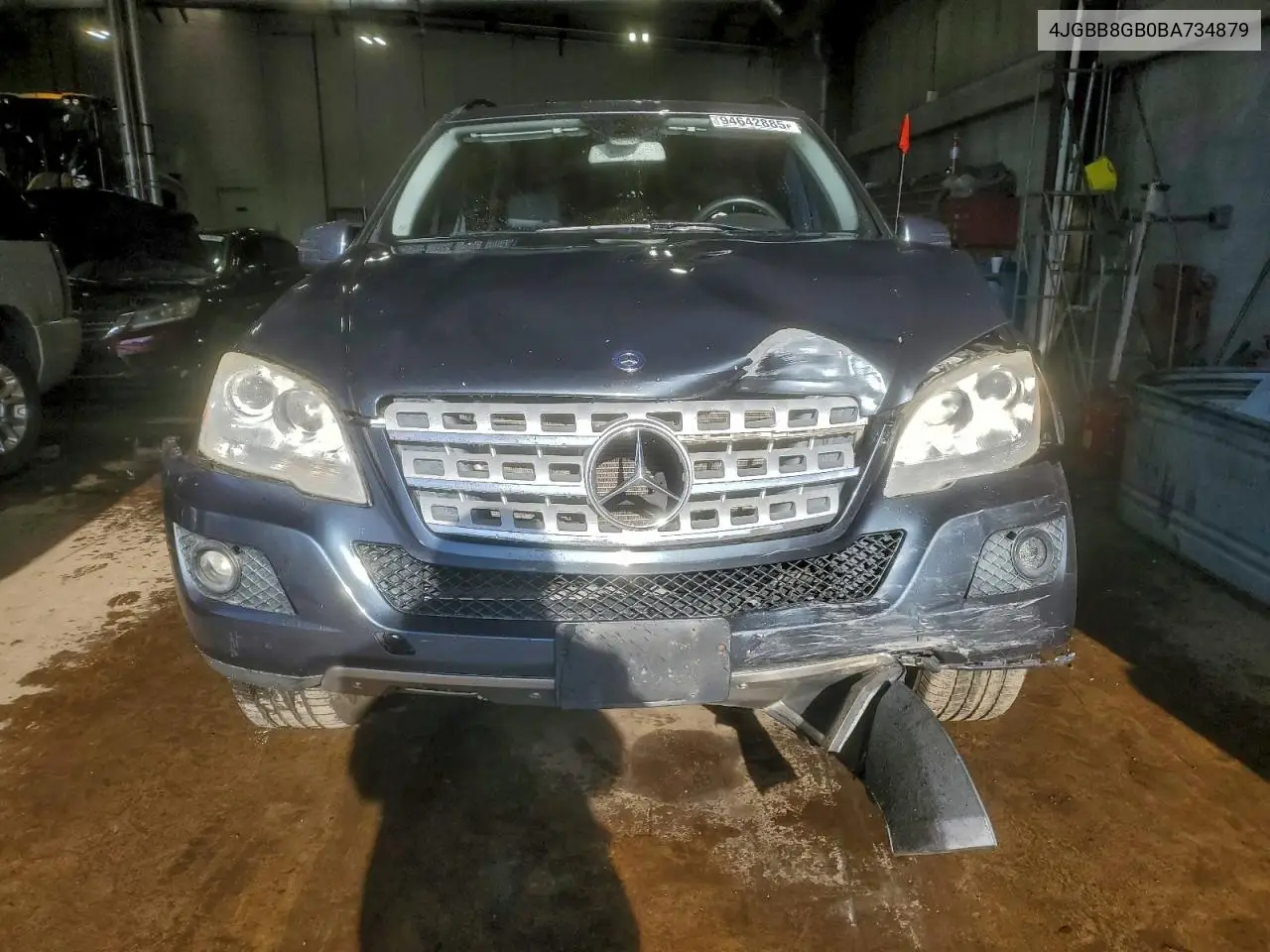 4JGBB8GB0BA734879 2011 Mercedes-Benz Ml 350 4Matic