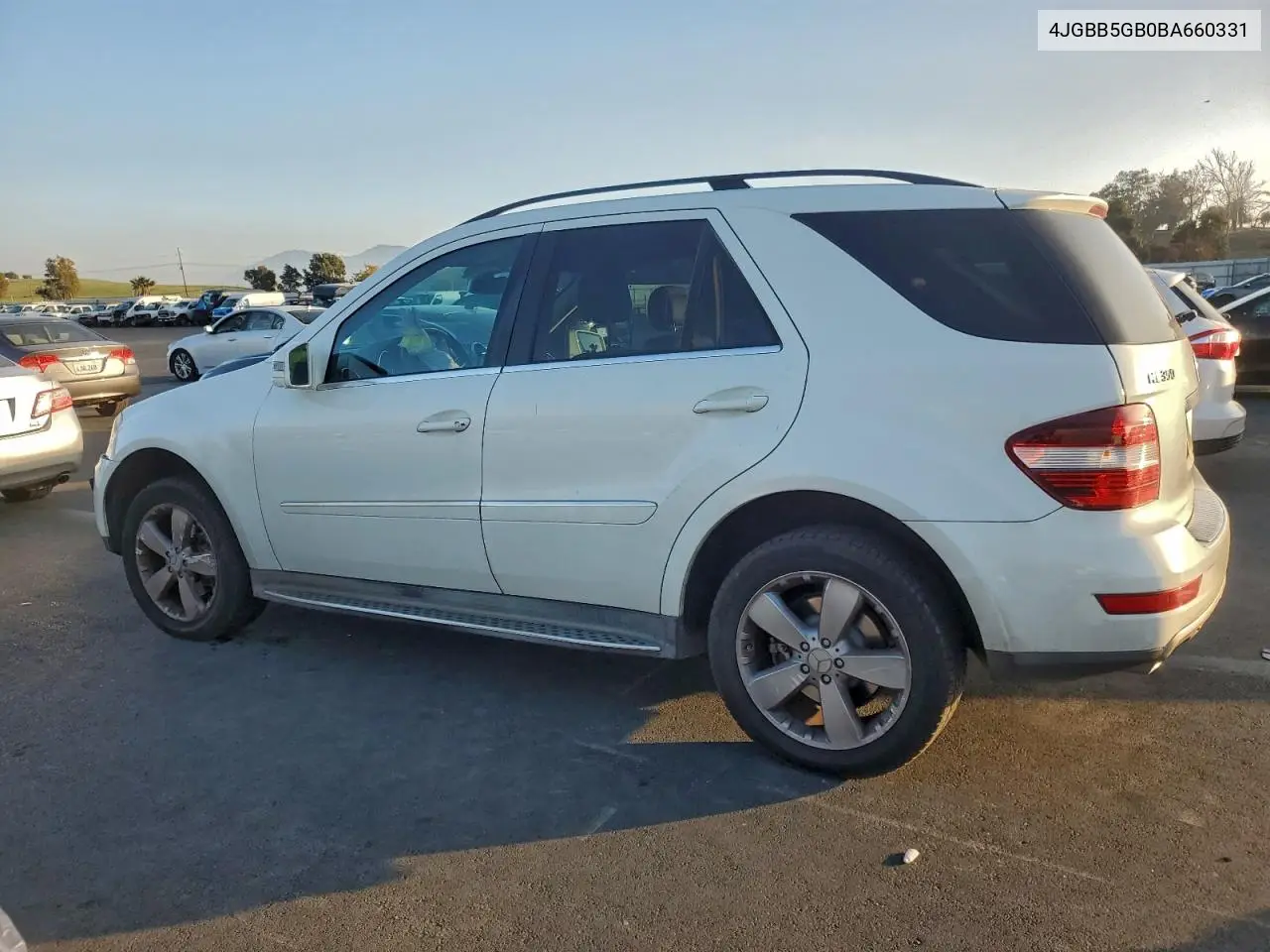 4JGBB5GB0BA660331 2011 Mercedes-Benz Ml 350