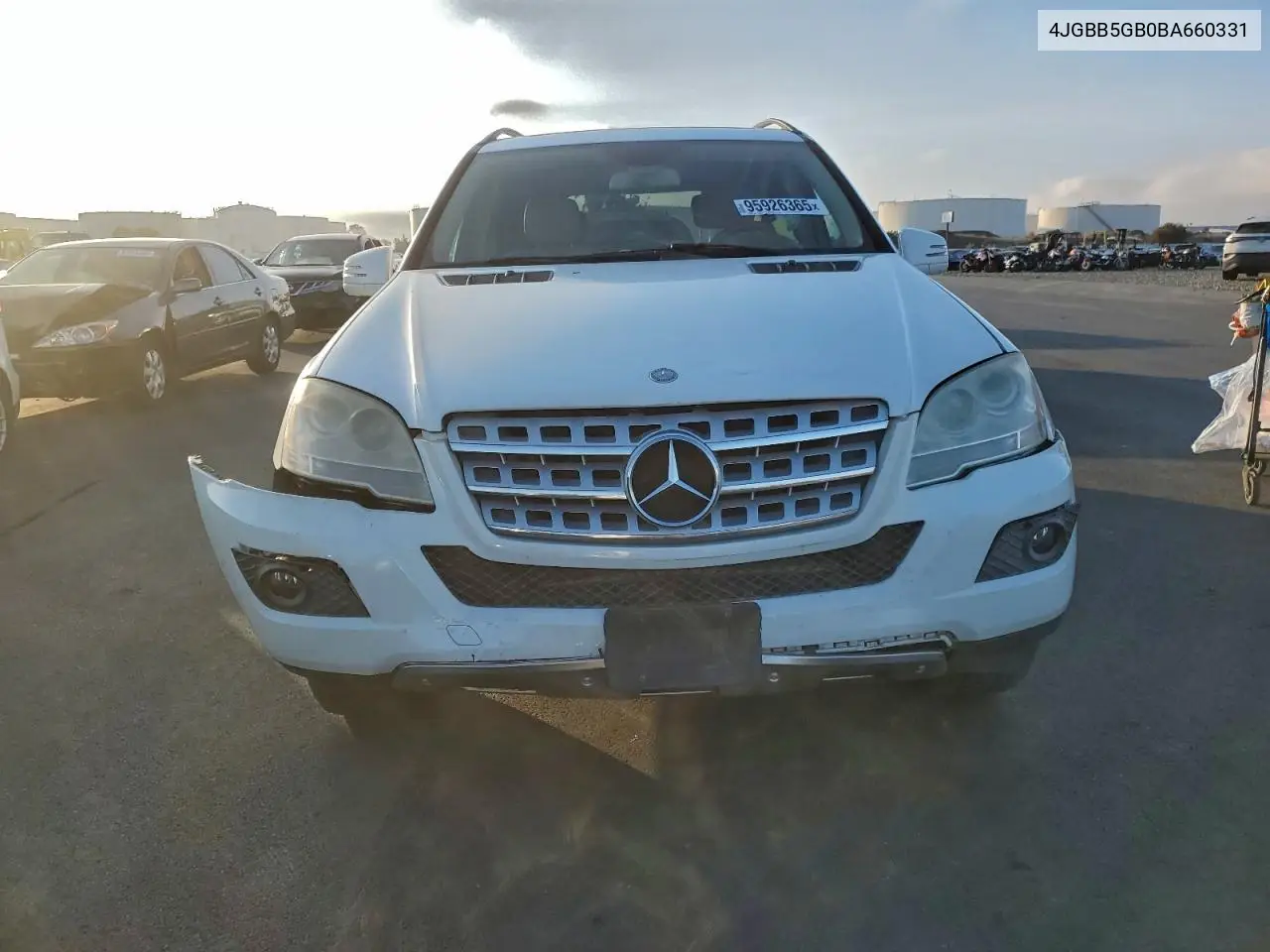 4JGBB5GB0BA660331 2011 Mercedes-Benz Ml 350