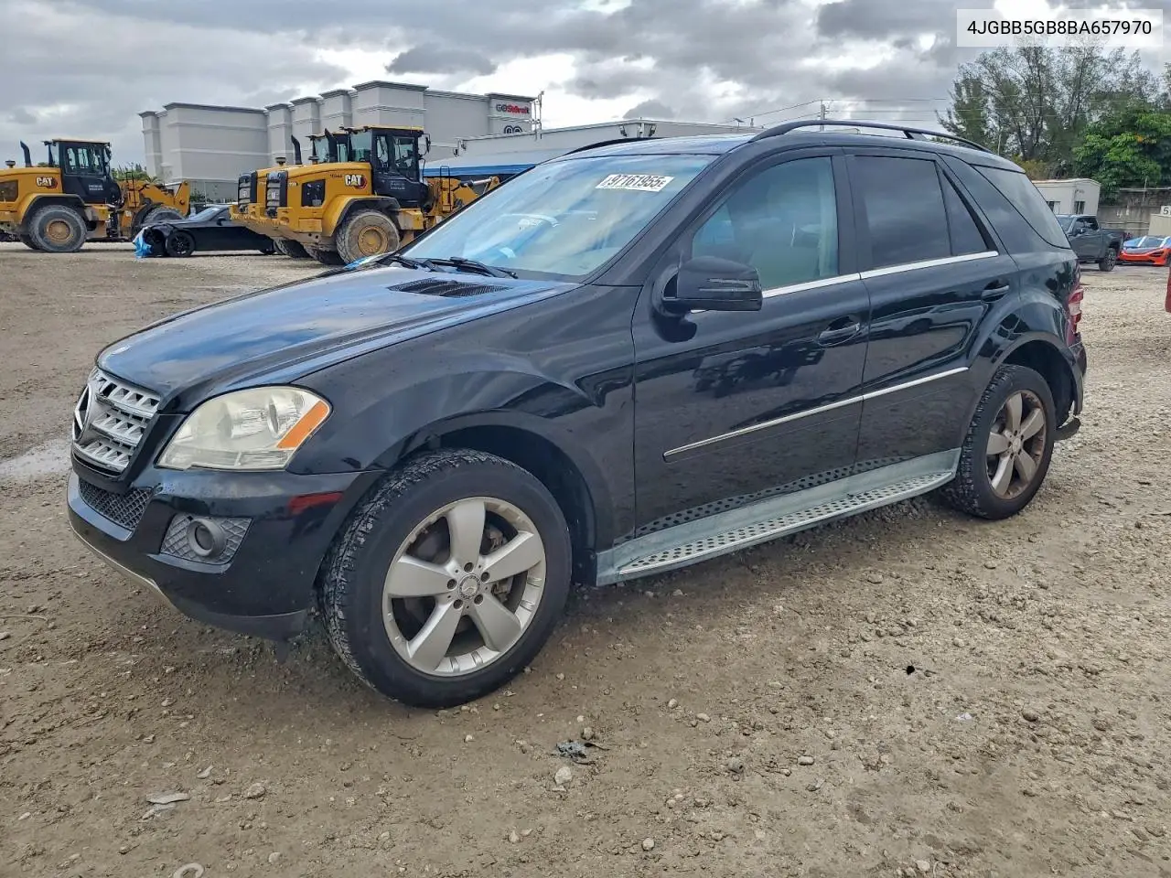 4JGBB5GB8BA657970 2011 Mercedes-Benz Ml 350