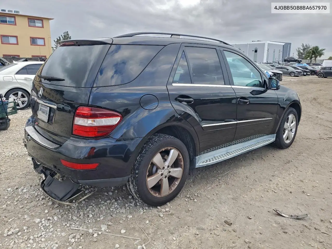 4JGBB5GB8BA657970 2011 Mercedes-Benz Ml 350
