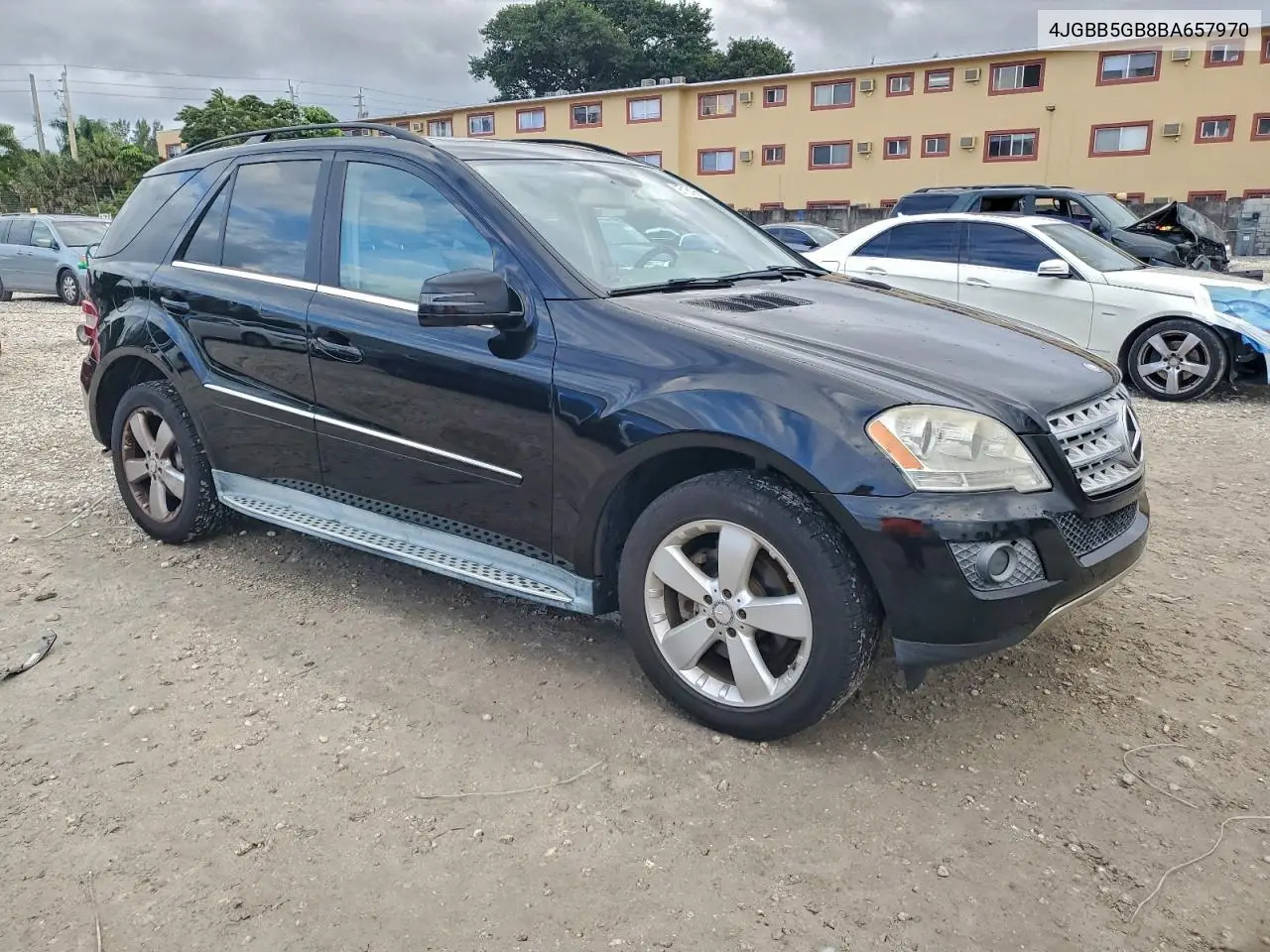 4JGBB5GB8BA657970 2011 Mercedes-Benz Ml 350