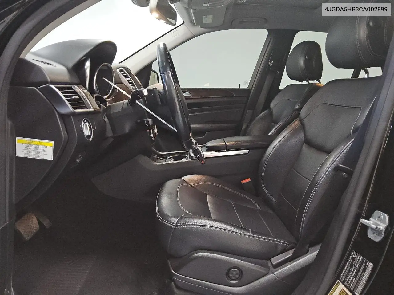 4JGDA5HB3CA002899 2012 Mercedes-Benz Ml 350 4Matic