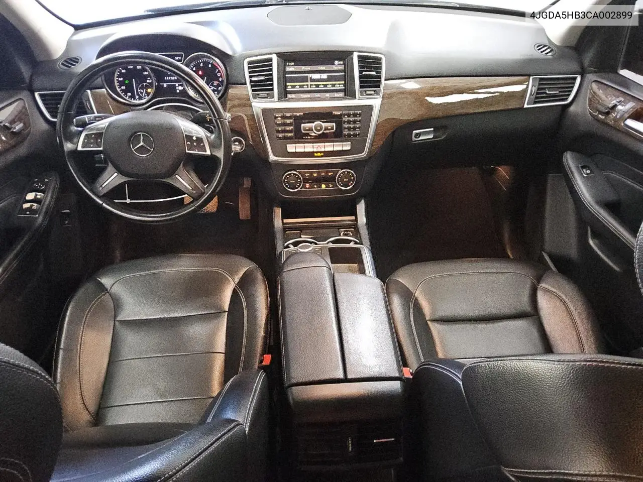 4JGDA5HB3CA002899 2012 Mercedes-Benz Ml 350 4Matic