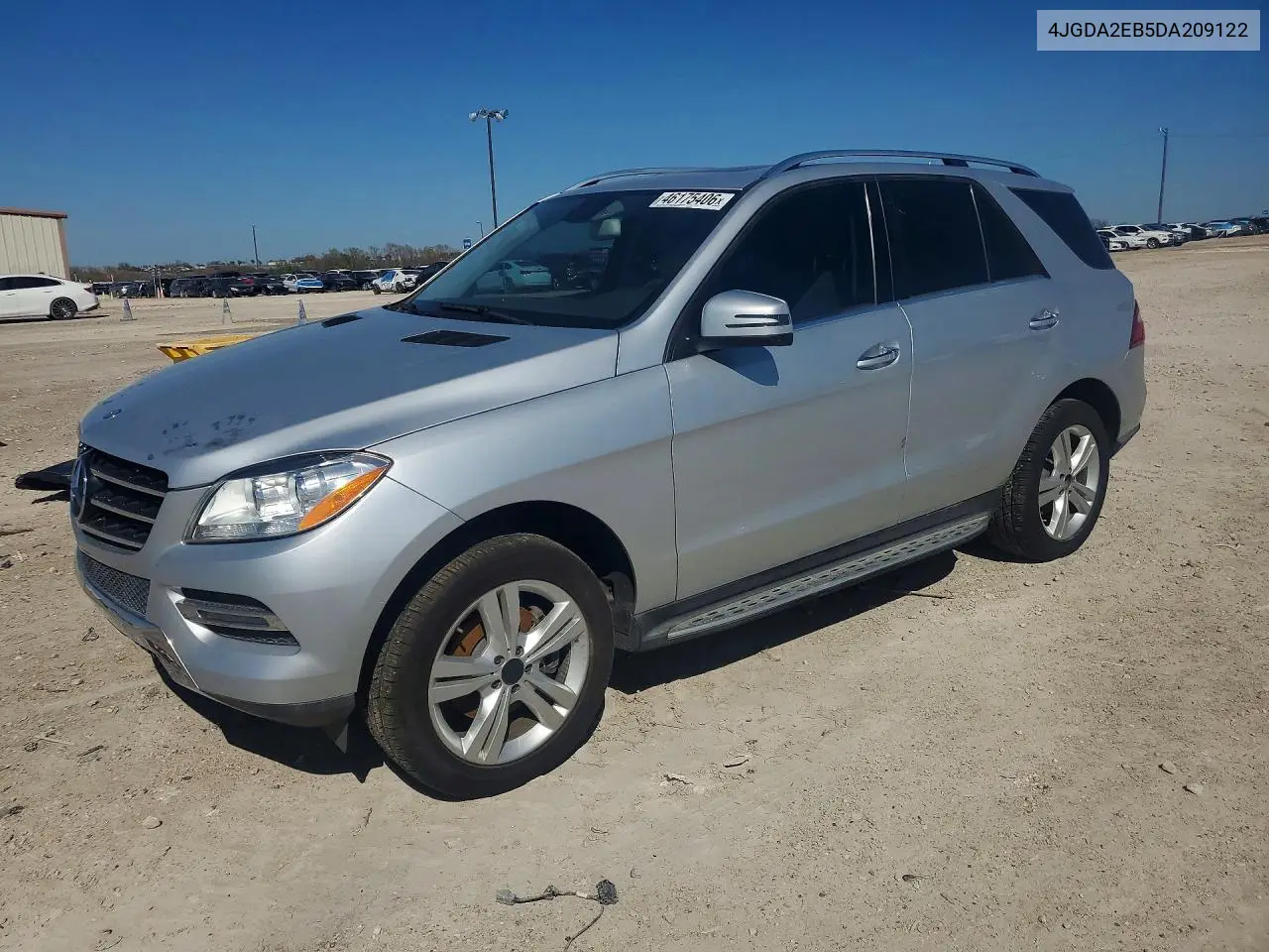 4JGDA2EB5DA209122 2013 Mercedes-Benz Ml 350 Bluetec