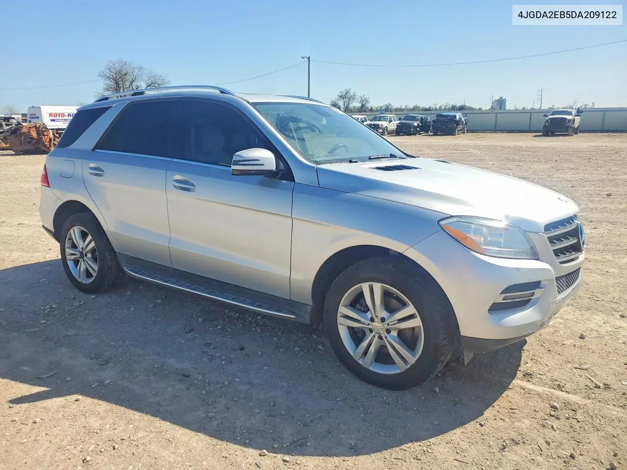 4JGDA2EB5DA209122 2013 Mercedes-Benz Ml 350 Bluetec