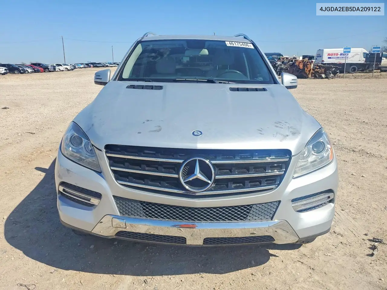 4JGDA2EB5DA209122 2013 Mercedes-Benz Ml 350 Bluetec
