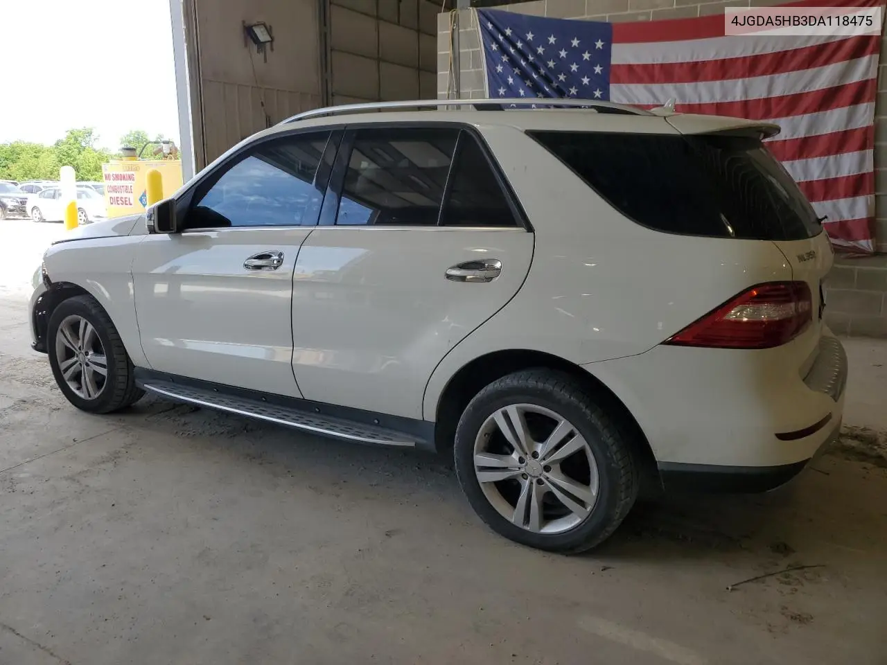 2013 Mercedes-Benz Ml 350 4Matic VIN: 4JGDA5HB3DA118475 Lot: 57900995