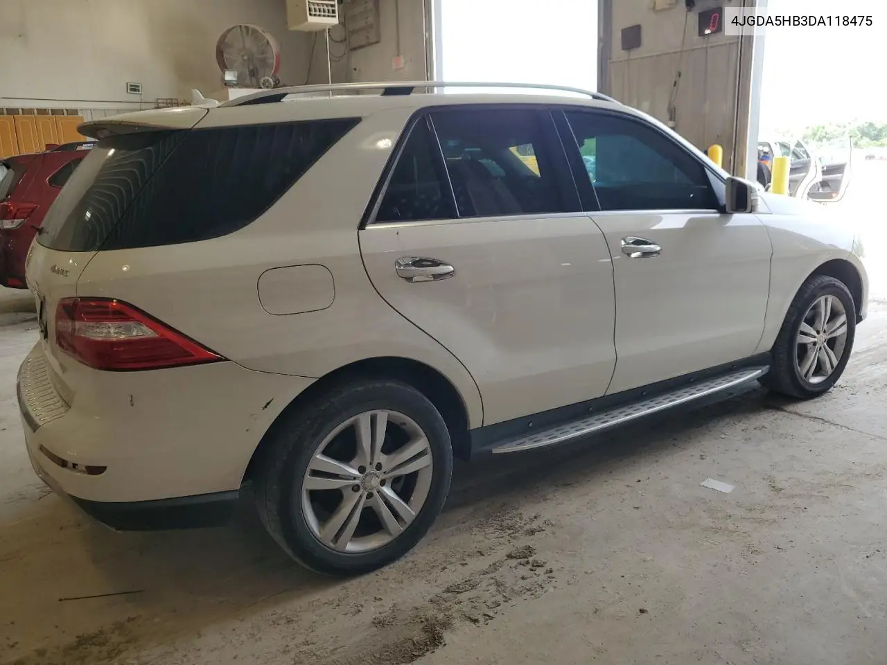 2013 Mercedes-Benz Ml 350 4Matic VIN: 4JGDA5HB3DA118475 Lot: 57900995