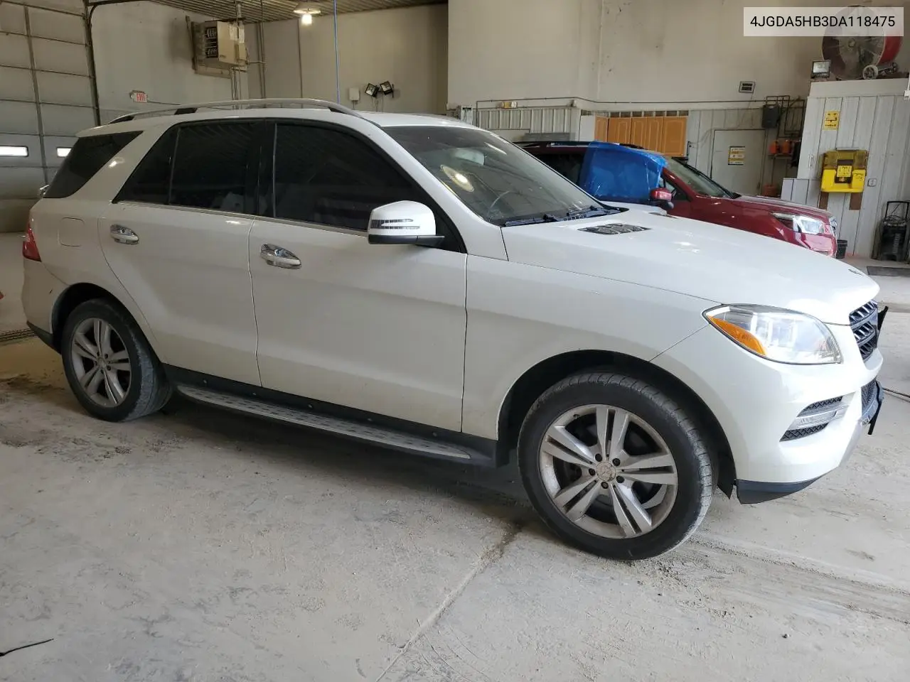 2013 Mercedes-Benz Ml 350 4Matic VIN: 4JGDA5HB3DA118475 Lot: 57900995