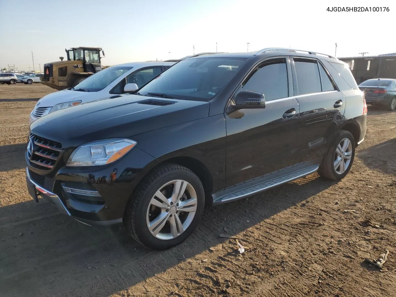 4JGDA5HB2DA100176 2013 Mercedes-Benz Ml 350 4Matic