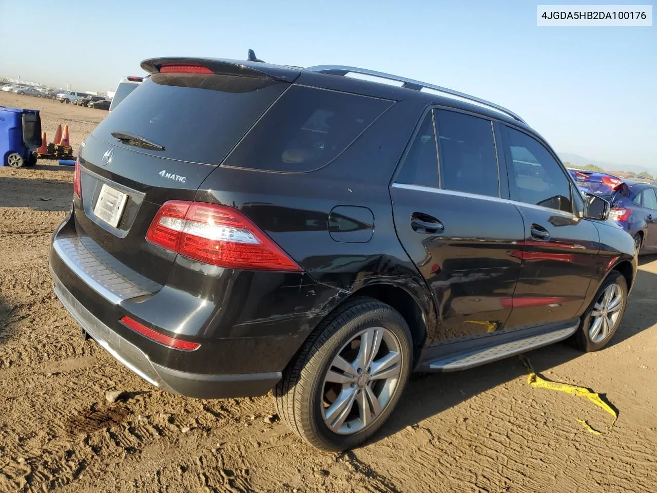 4JGDA5HB2DA100176 2013 Mercedes-Benz Ml 350 4Matic