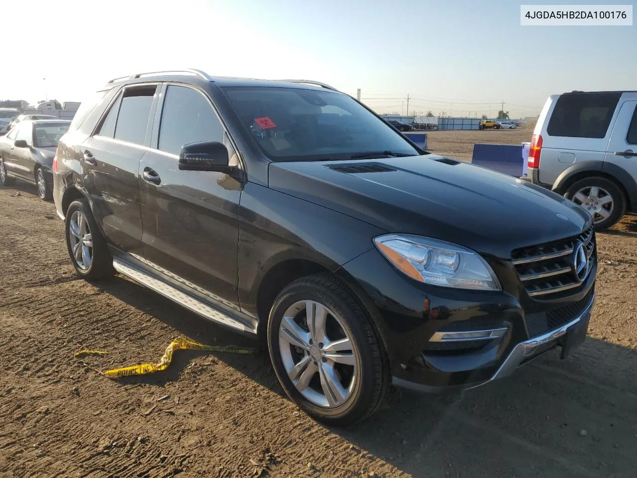 4JGDA5HB2DA100176 2013 Mercedes-Benz Ml 350 4Matic