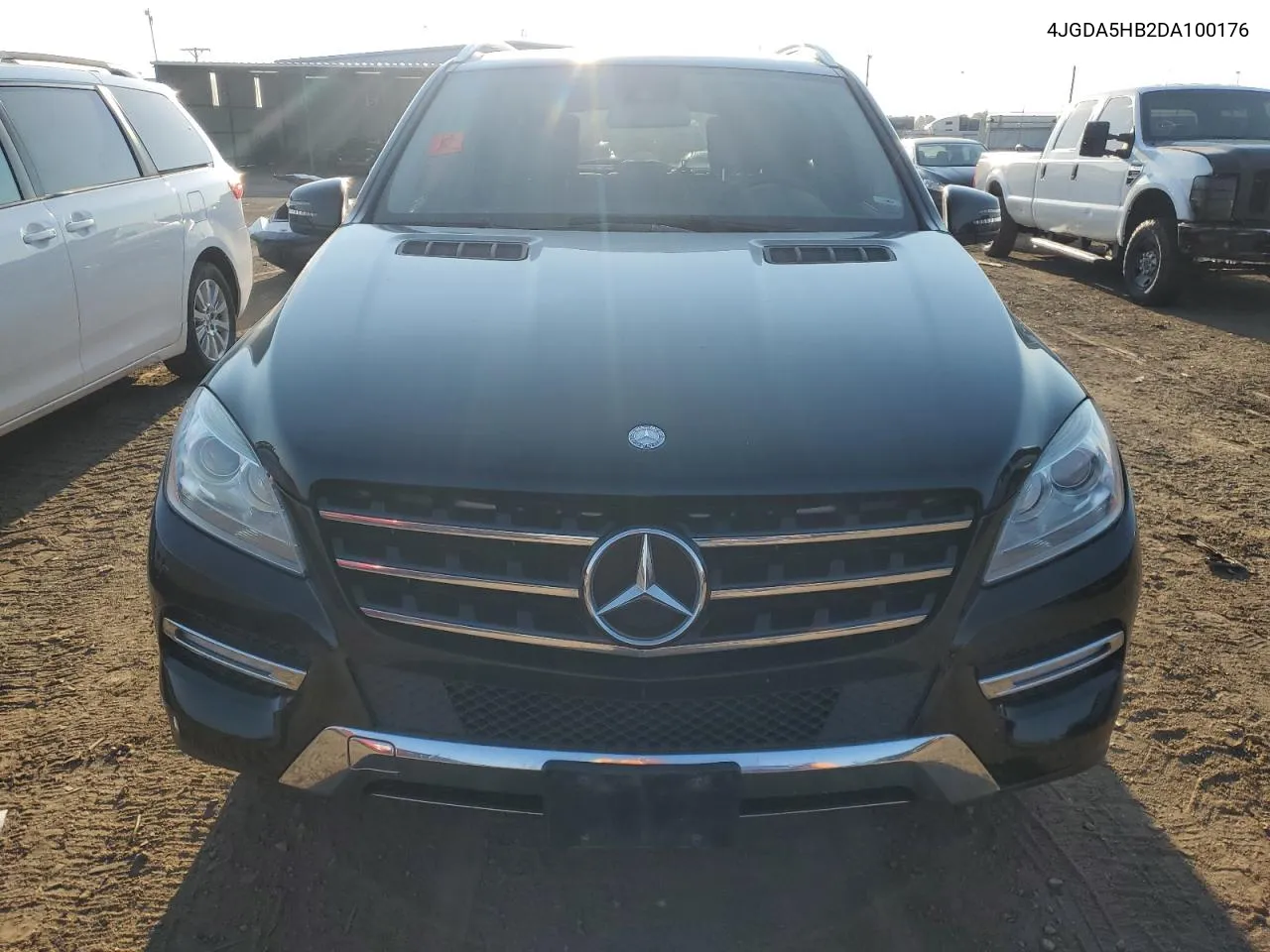 4JGDA5HB2DA100176 2013 Mercedes-Benz Ml 350 4Matic