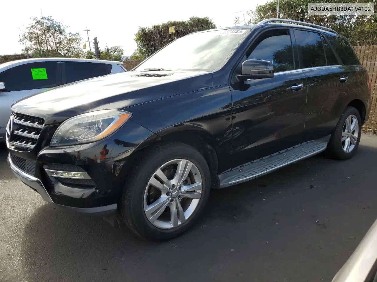 4JGDA5HB3DA194102 2013 Mercedes-Benz Ml 350 4Matic