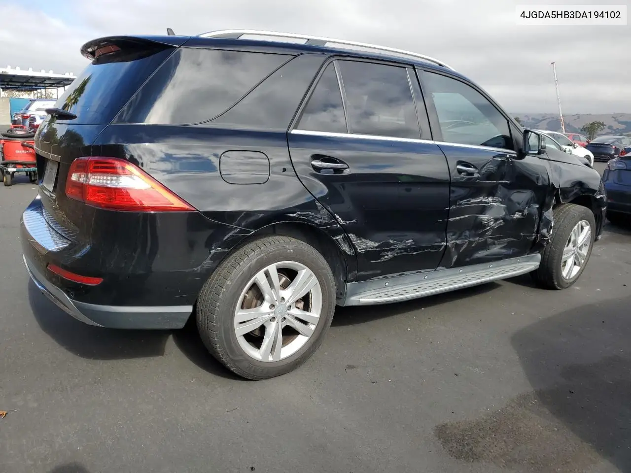 4JGDA5HB3DA194102 2013 Mercedes-Benz Ml 350 4Matic