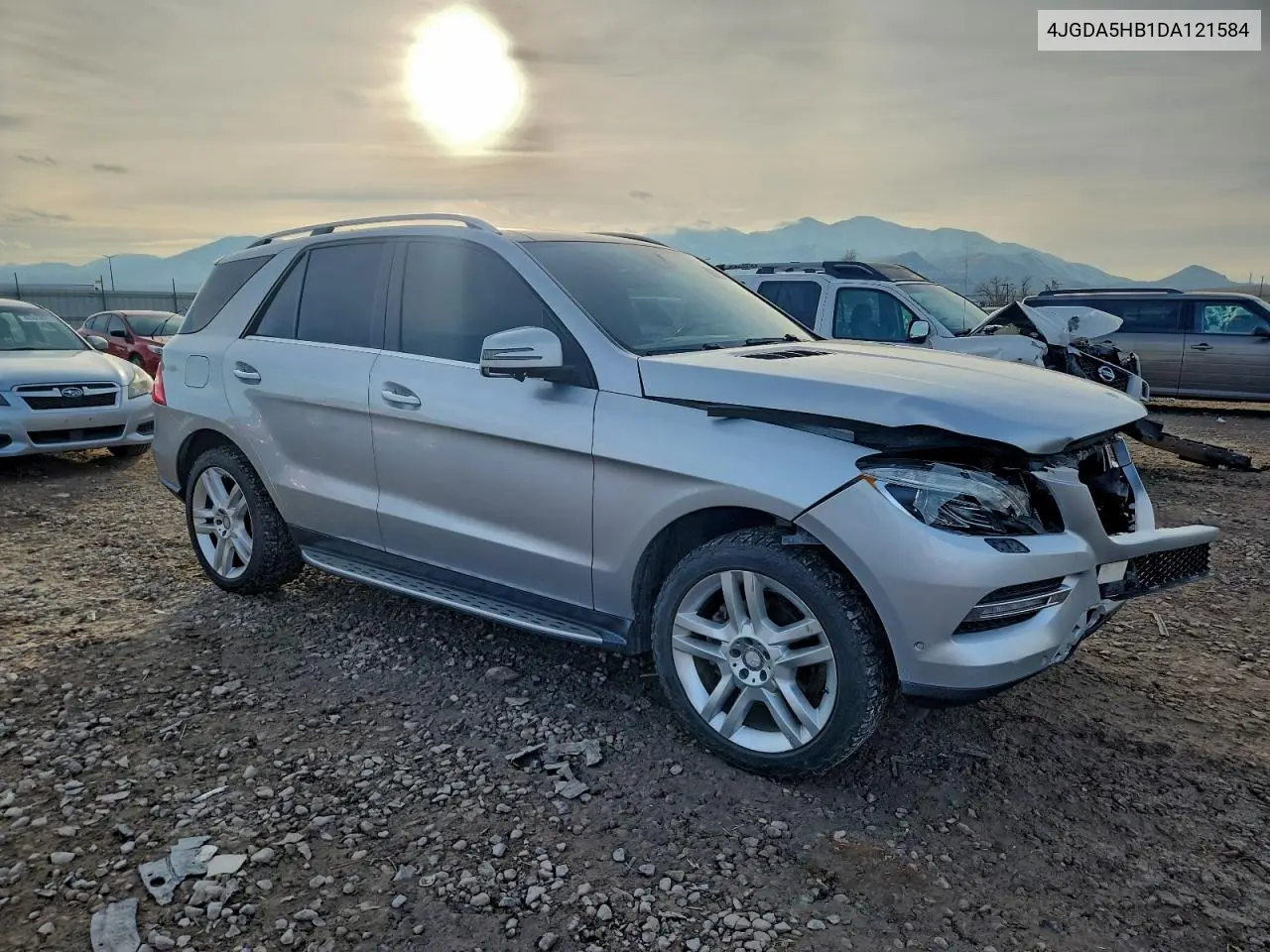 4JGDA5HB1DA121584 2013 Mercedes-Benz Ml 350 4Matic
