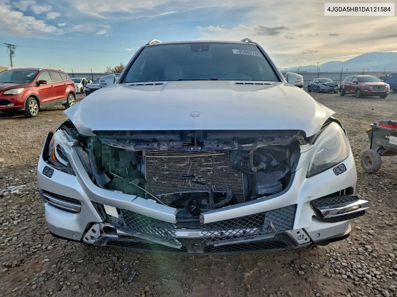 4JGDA5HB1DA121584 2013 Mercedes-Benz Ml 350 4Matic
