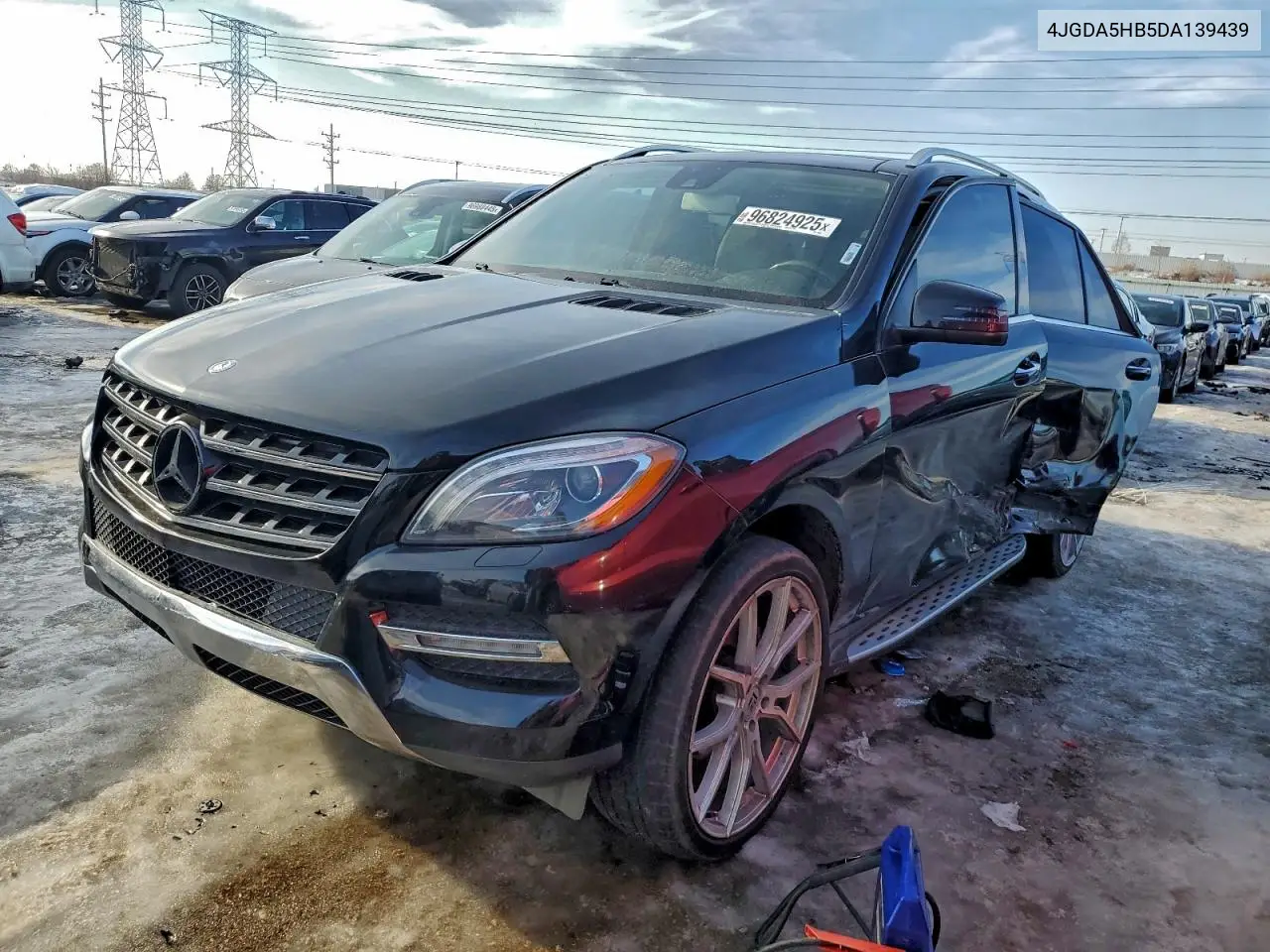 4JGDA5HB5DA139439 2013 Mercedes-Benz Ml 350 4Matic
